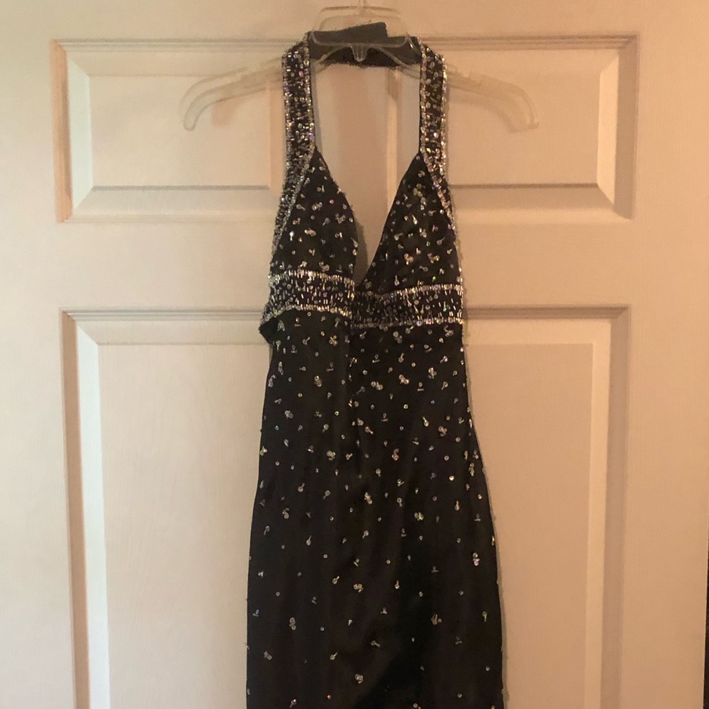 Beautiful sequin prom dress